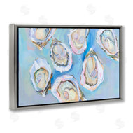 Arlington Prints | Pastel Oysters on Blue