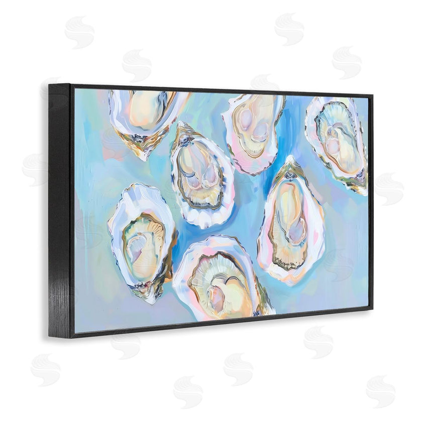 Arlington Prints | Pastel Oysters on Blue