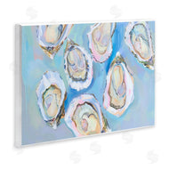 Arlington Prints | Pastel Oysters on Blue