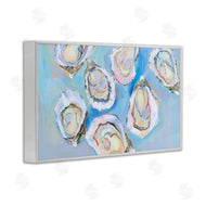 Arlington Prints | Pastel Oysters on Blue