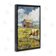 Franklyn Gregory | Cow in Vast Field