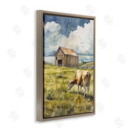 Franklyn Gregory | Cow in Vast Field