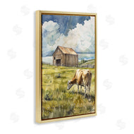 Franklyn Gregory | Cow in Vast Field