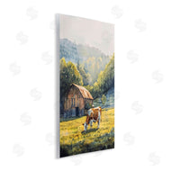 Franklyn Gregory | Brown Spotted Cow Grazing