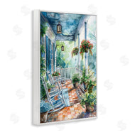 Franklyn Gregory | Potted Geraniums Porch