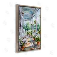 Franklyn Gregory | Summer Plant Filled Porch