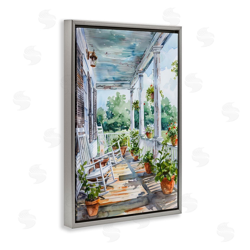 Franklyn Gregory | Summer Plant Filled Porch