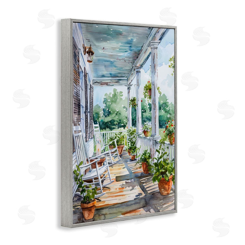 Franklyn Gregory | Summer Plant Filled Porch