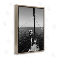 LSR Design Studio | Woman Posing on Boat