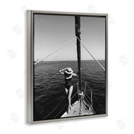 LSR Design Studio | Woman Posing on Boat