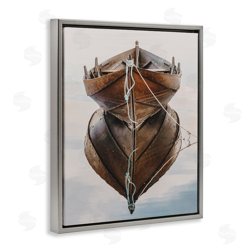 LSR Design Studio | Crisp Rowboat Reflection