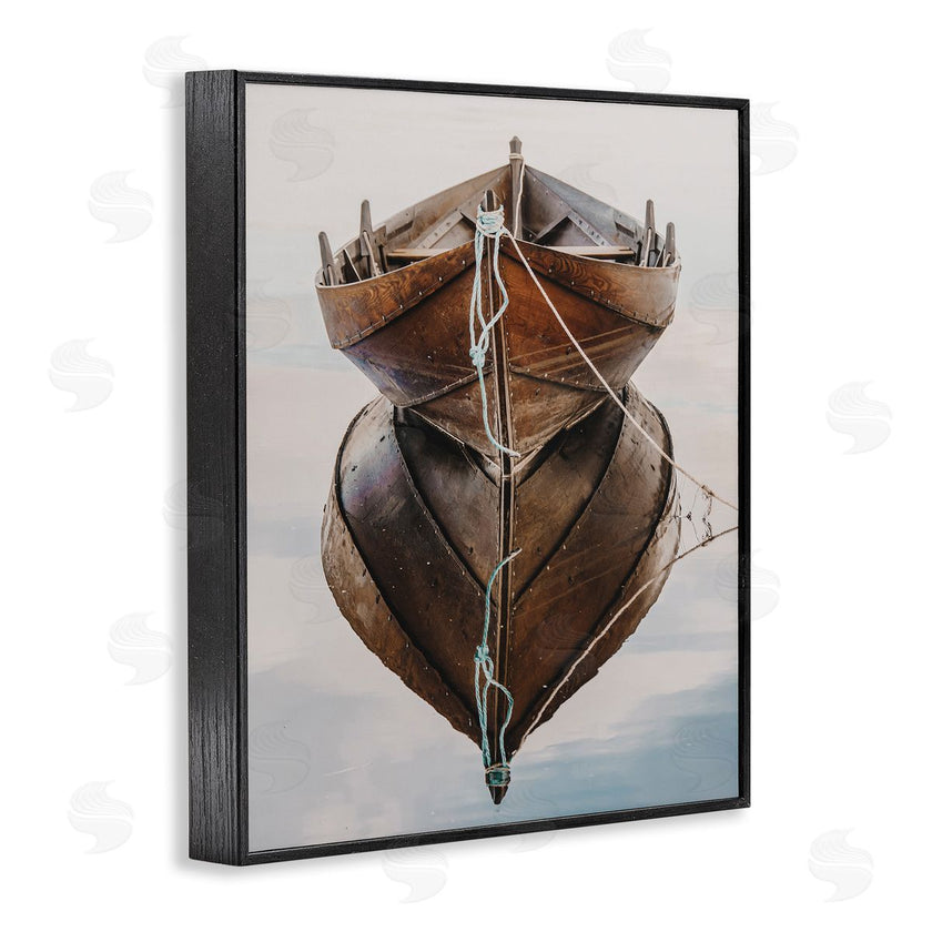 LSR Design Studio | Crisp Rowboat Reflection
