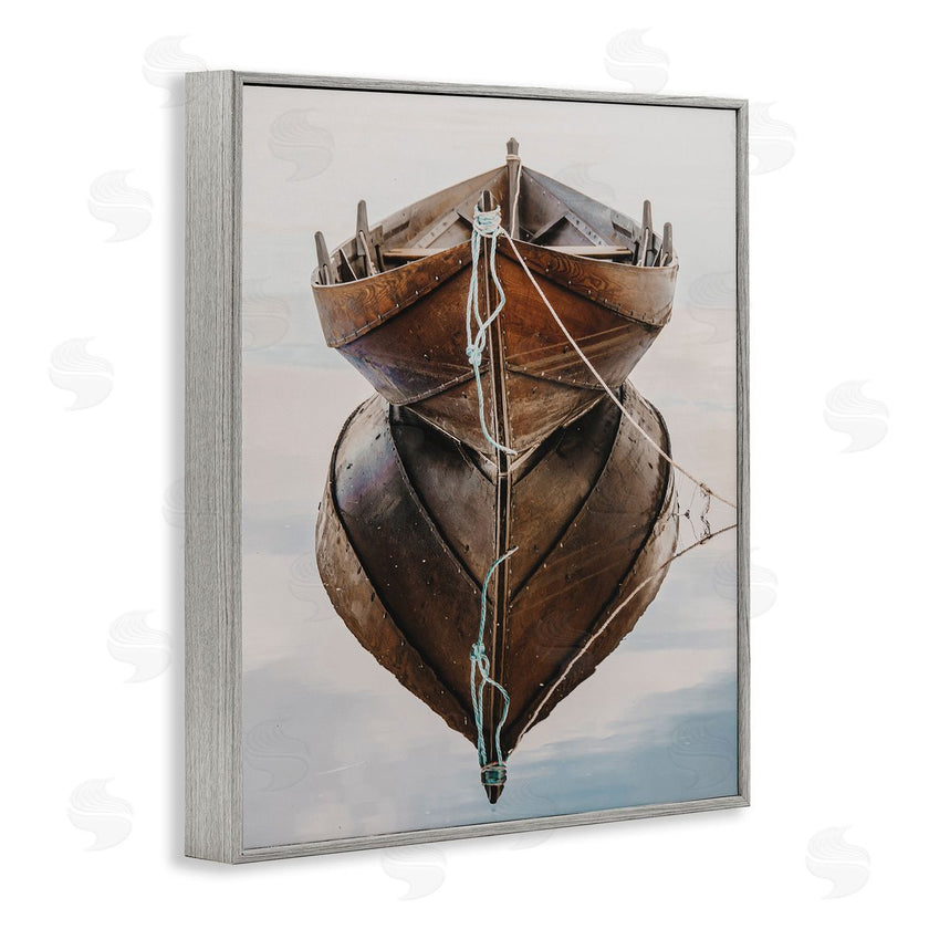 LSR Design Studio | Crisp Rowboat Reflection