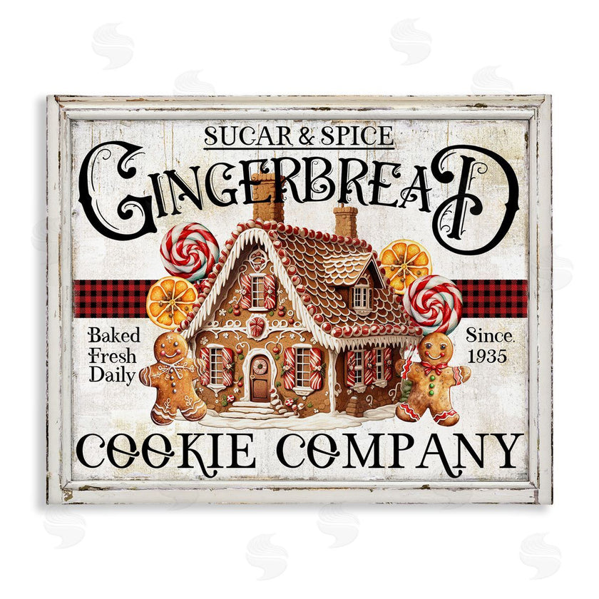 Creatif Belle | Gingerbread Vintage Sign