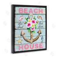 Creatif Belle | Pink Beach House Rustic