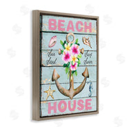 Creatif Belle | Pink Beach House Rustic