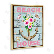 Creatif Belle | Pink Beach House Rustic