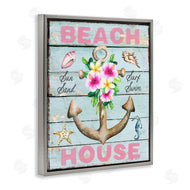 Creatif Belle | Pink Beach House Rustic
