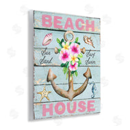 Creatif Belle | Pink Beach House Rustic