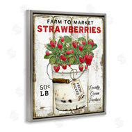 Creatif Belle | Farm To Market Strawberries