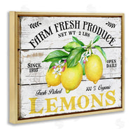 Creatif Belle | Farm Fresh Produce Lemons