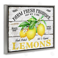 Creatif Belle | Farm Fresh Produce Lemons