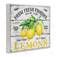 Creatif Belle | Farm Fresh Produce Lemons