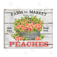 Creatif Belle | Farm To Market Peaches