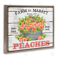 Creatif Belle | Farm To Market Peaches