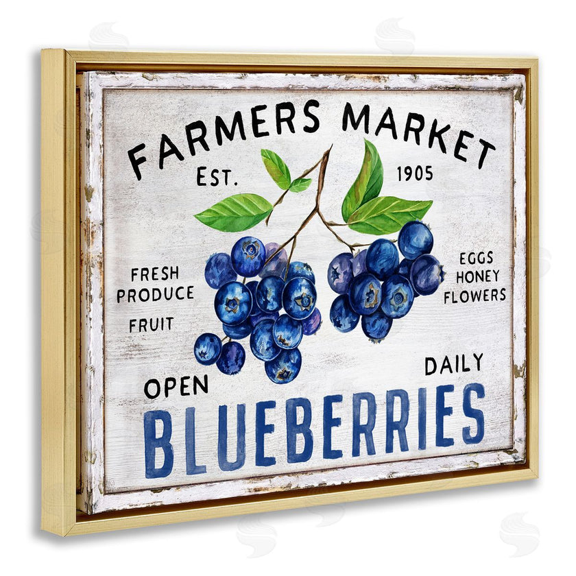 Creatif Belle | Farmers Market Blueberries