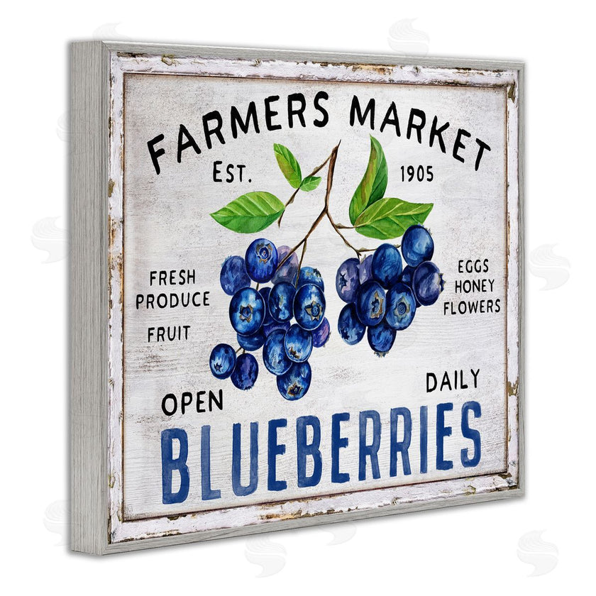 Creatif Belle | Farmers Market Blueberries