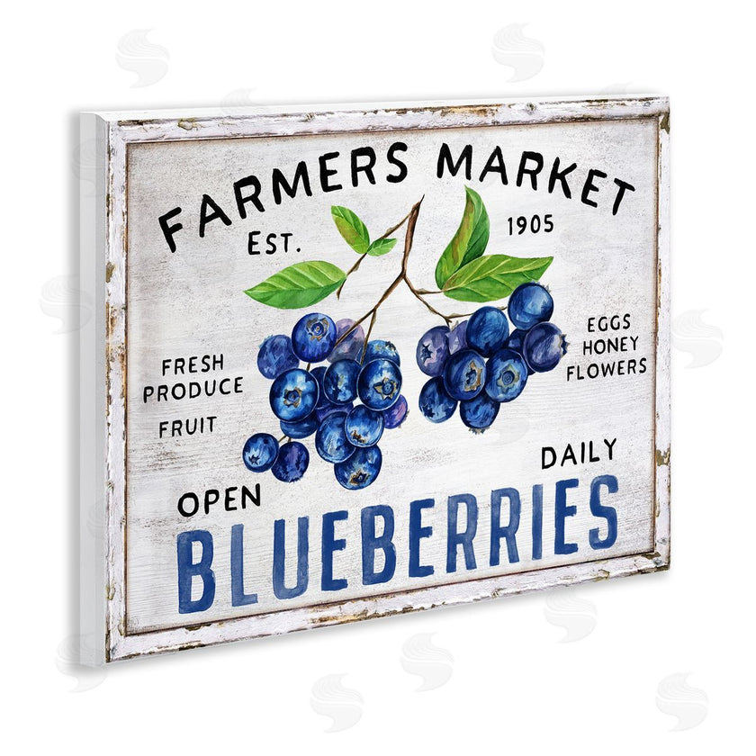 Creatif Belle | Farmers Market Blueberries