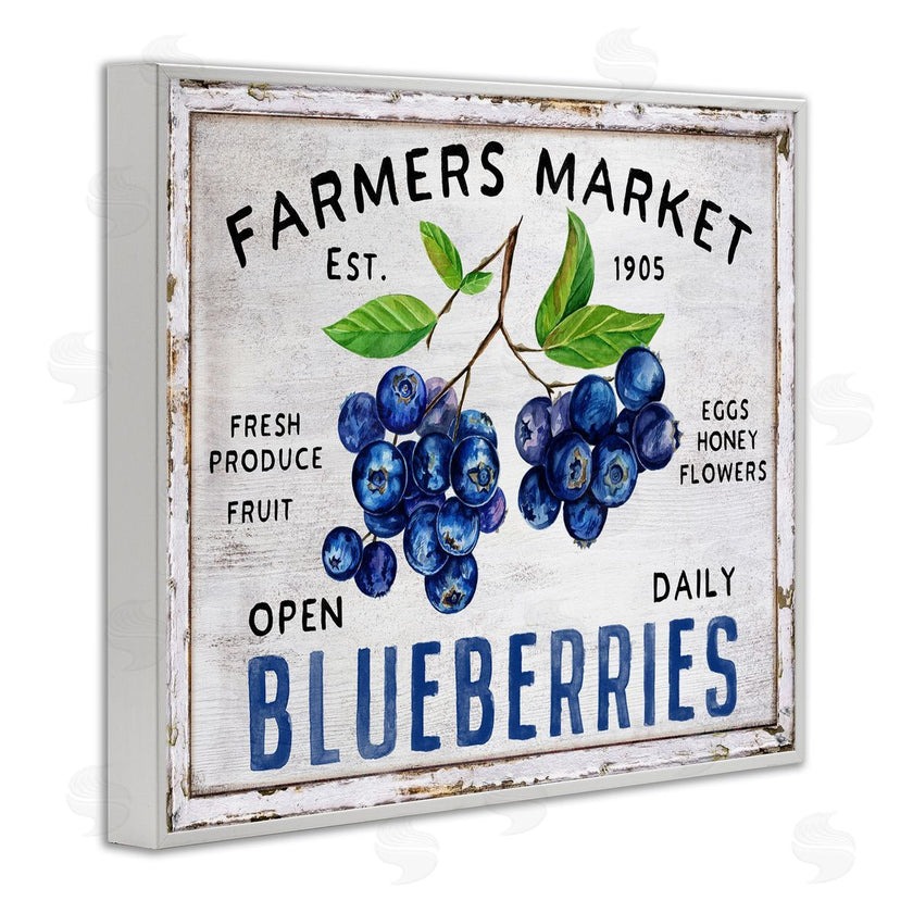 Creatif Belle | Farmers Market Blueberries