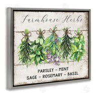 Creatif Belle | Vintage Farm Market Herbs