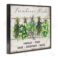 Creatif Belle | Vintage Farm Market Herbs