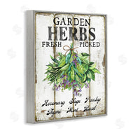 Creatif Belle | Fresh Picked Garden Herbs