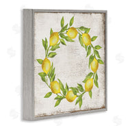 Creatif Belle | O Letter Lemon Wreath