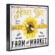 Creatif Belle | Rustic Honey Bee & Flower