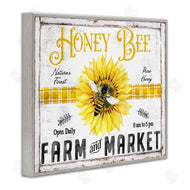 Creatif Belle | Rustic Honey Bee & Flower