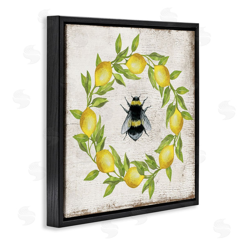 Creatif Belle | Lemon & Bee Wreath