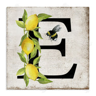 Creatif Belle | Lemon & Bee E Letter
