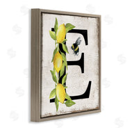 Creatif Belle | Lemon & Bee E Letter