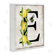 Creatif Belle | Lemon & Bee E Letter