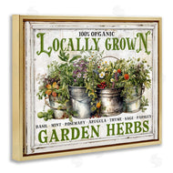 Creatif Belle | Vintage Herbs in Buckets