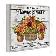 Creatif Belle | Autumn Flower Market