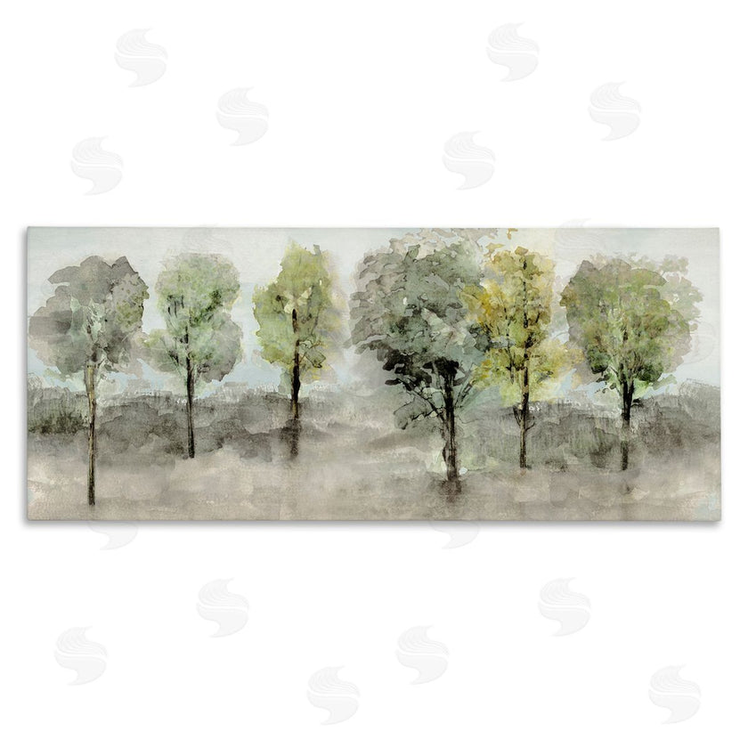 Val Rhodes | Splashed Watercolor Trees