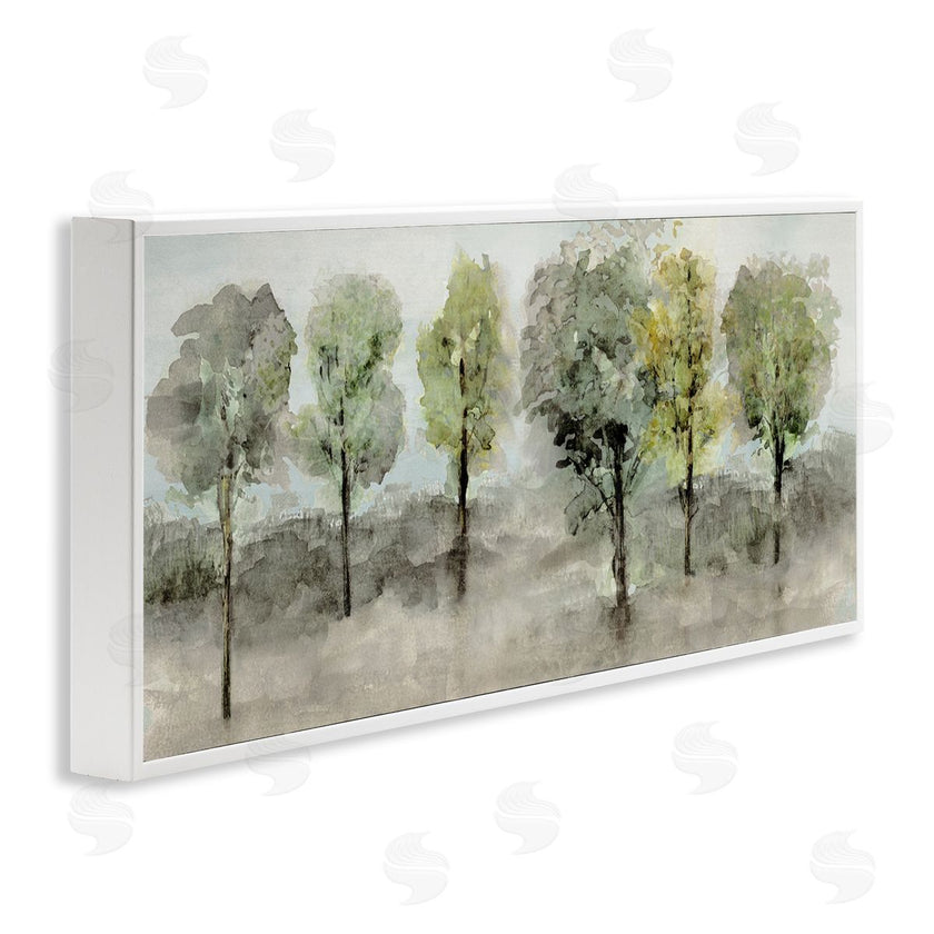 Val Rhodes | Splashed Watercolor Trees