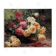 Albert-Tibulle Furcy de Lavault | Vintages Roses Still Life