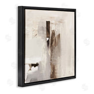 Susan Jill | Off-White with Brown Streaks