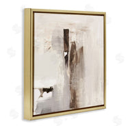 Susan Jill | Off-White with Brown Streaks